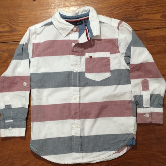Boys 3T Tommy Hilfiger Button up - Picture 1 of 3